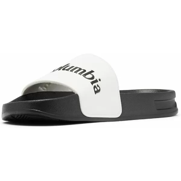 imageColumbia Mens Hood River Slide Sport SandalWhiteBlack