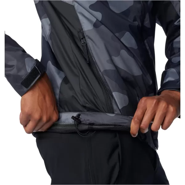 imageColumbia Mens Inner Limits Iii JacketBlack Mod Camo PrintBlack