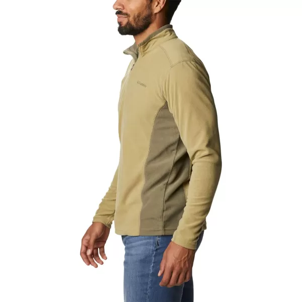 imageColumbia Mens Klamath Range Ii Half ZipSavoryStone Green