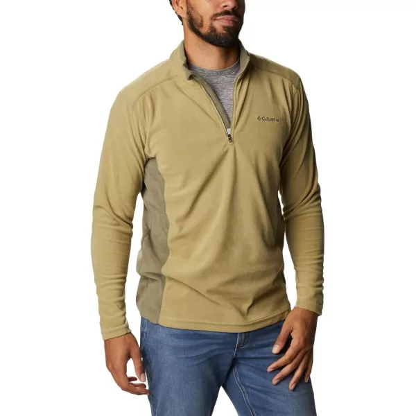 imageColumbia Mens Klamath Range Ii Half ZipSavoryStone Green