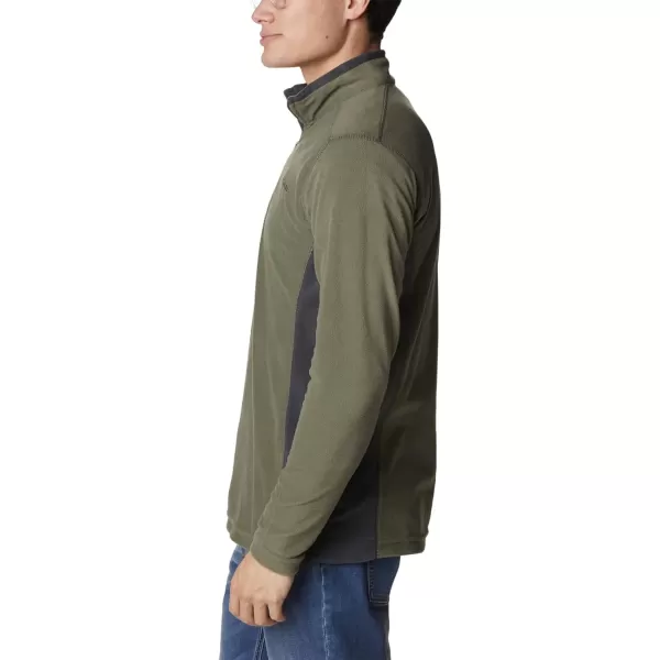 imageColumbia Mens Klamath Range Ii Half ZipStone Green  Shark