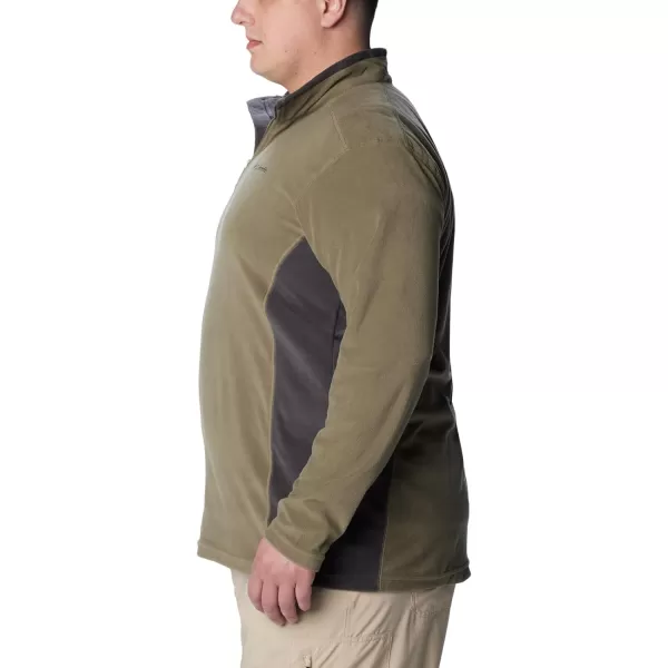 imageColumbia Mens Klamath Range Ii Half ZipStone Green  Shark