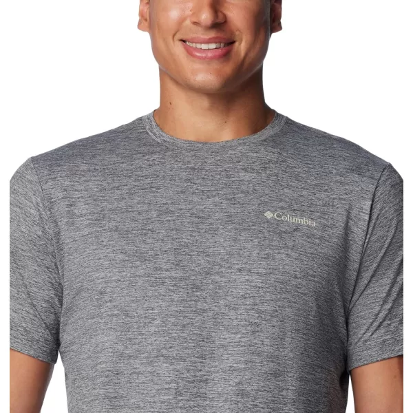 imageColumbia Mens Kwick Hike Back Graphic Short Sleeve TeeBlackNaturally Boundless