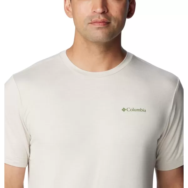 imageColumbia Mens Kwick Hike Back Graphic Short Sleeve TeeDark StoneNaturally Boundless