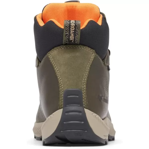 imageColumbia Mens Landroamer Explorer Waterproof SneakerPeatmossBright Orange