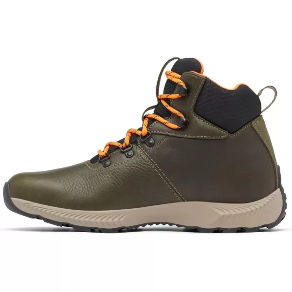 imageColumbia Mens Landroamer Explorer Waterproof SneakerPeatmossBright Orange