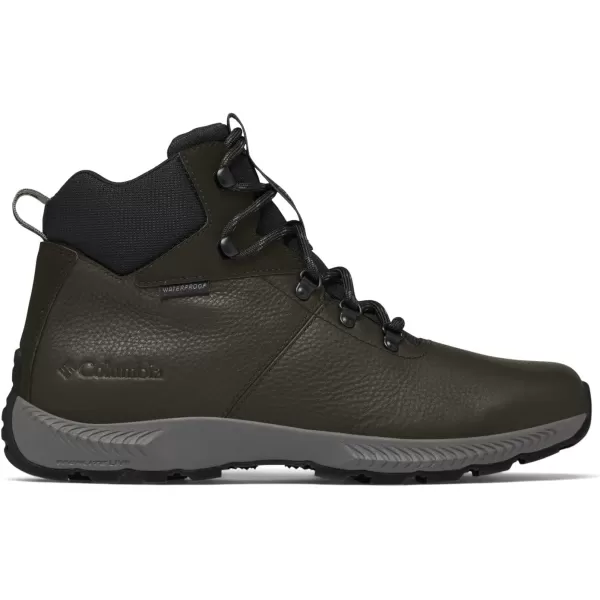 imageColumbia Mens Landroamer Explorer Waterproof SneakerPeatmossBright Orange