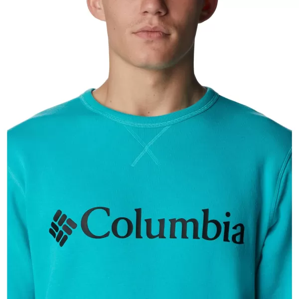 imageColumbia Mens Logo Fleece CrewBright AquaCsc Branded Logo