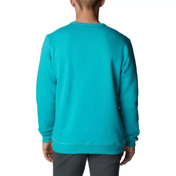 imageColumbia Mens Logo Fleece CrewBright AquaCsc Branded Logo