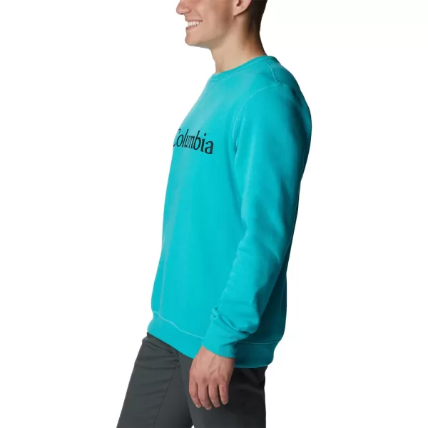 imageColumbia Mens Logo Fleece CrewBright AquaCsc Branded Logo
