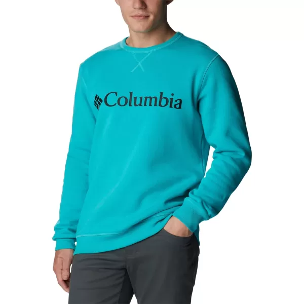 imageColumbia Mens Logo Fleece CrewBright AquaCsc Branded Logo