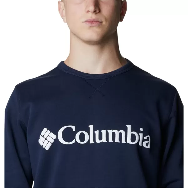 imageColumbia Mens Logo Fleece CrewCollegiate Navy