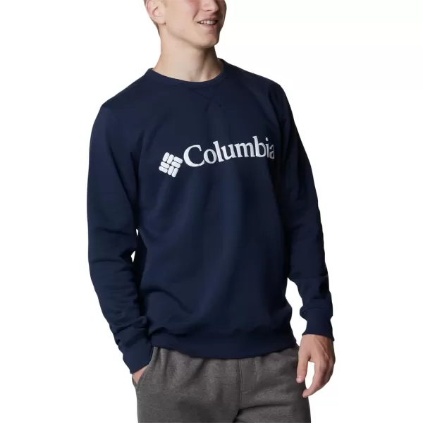imageColumbia Mens Logo Fleece CrewCollegiate Navy