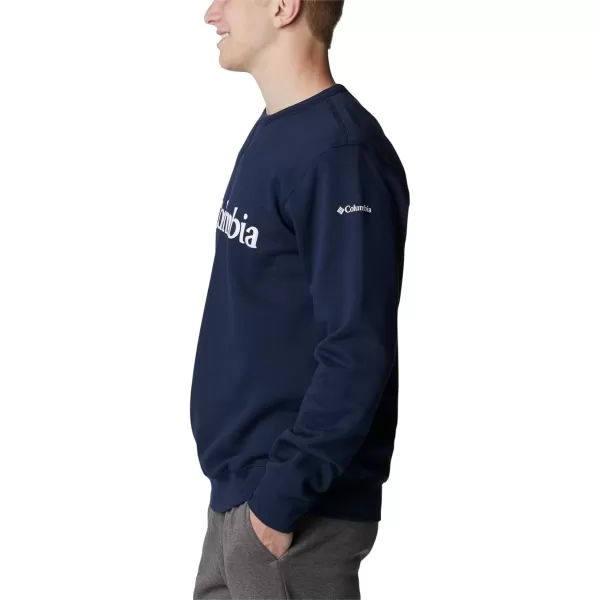 imageColumbia Mens Logo Fleece CrewCollegiate Navy