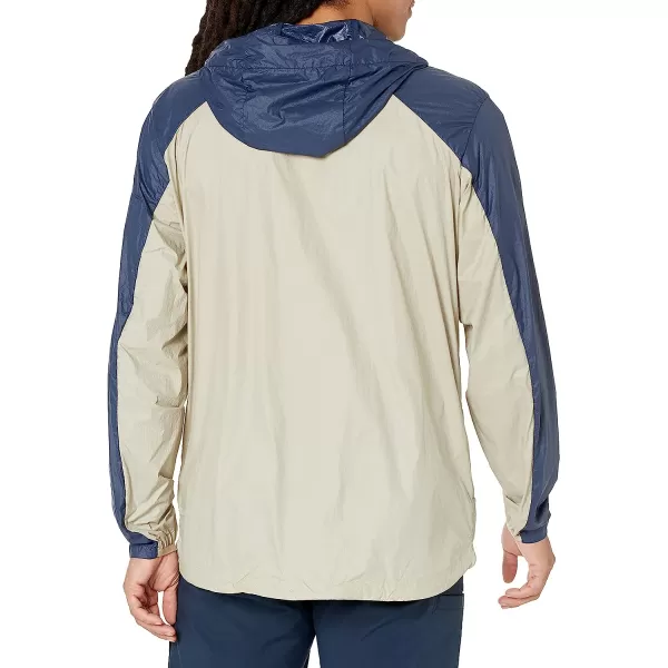 imageColumbia Mens Loop Trail WindbreakerAncient FossilCollegiate Navy