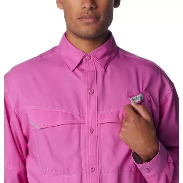 imageColumbia Mens Low Drag Offshore Long Sleeve ShirtBright Lavender