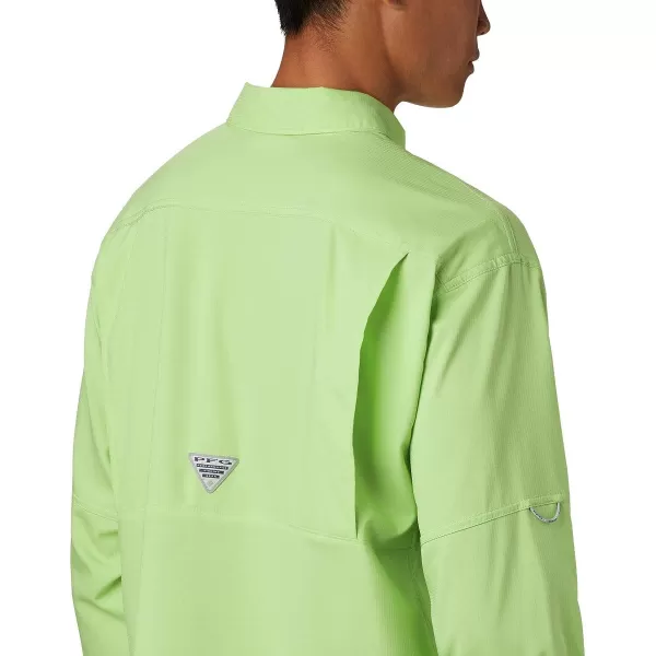 imageColumbia Mens Low Drag Offshore Long Sleeve ShirtJade Lime