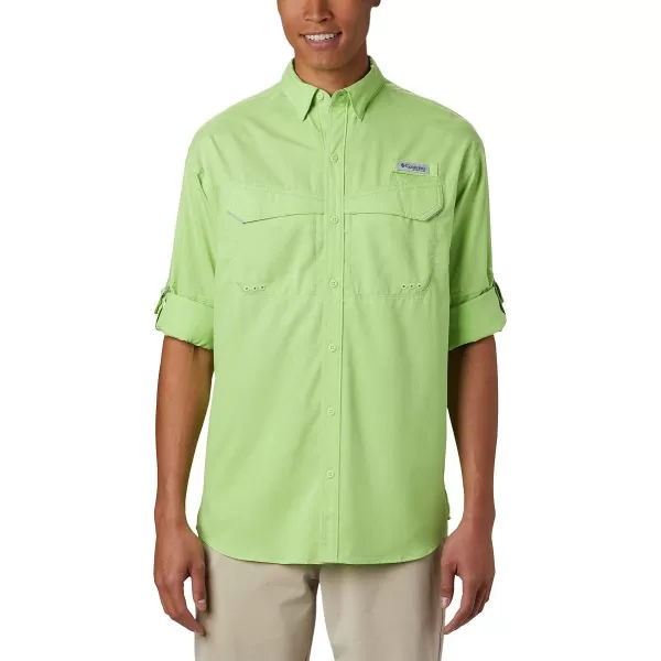 imageColumbia Mens Low Drag Offshore Long Sleeve ShirtJade Lime
