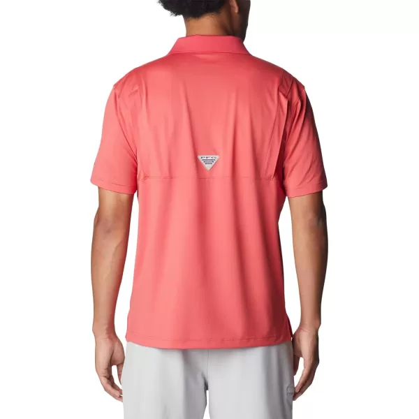 imageColumbia Mens Low Drag Offshore PoloSunset Red