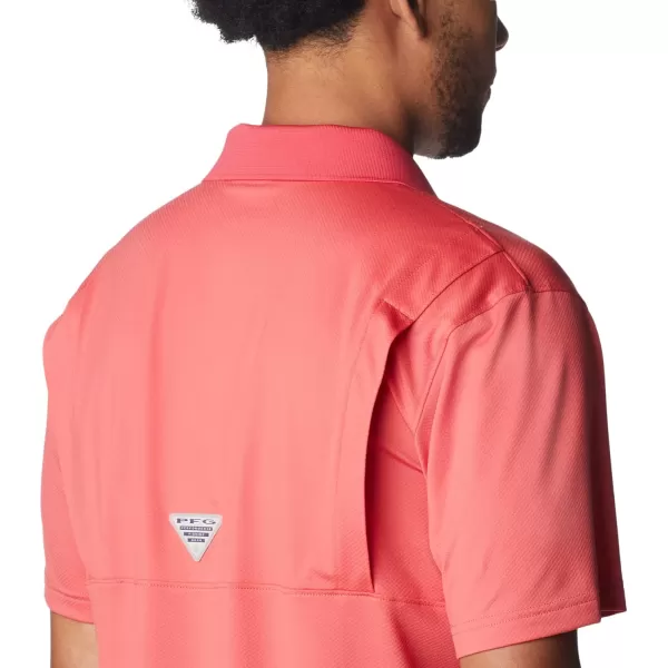imageColumbia Mens Low Drag Offshore PoloSunset Red