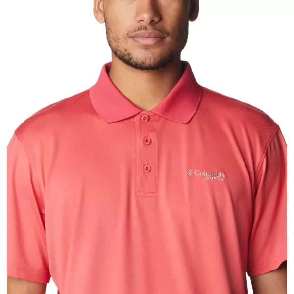 imageColumbia Mens Low Drag Offshore PoloSunset Red