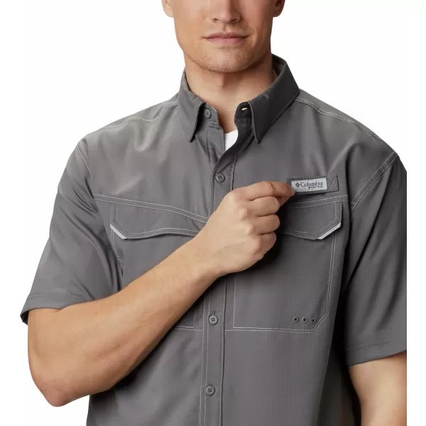 imageColumbia Mens Low Drag Offshore Short Sleeve ShirtCity Grey