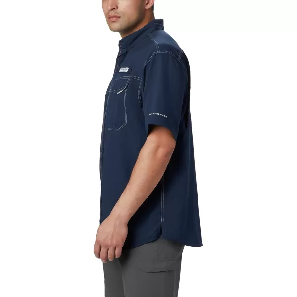 imageColumbia Mens Low Drag Offshore Short Sleeve ShirtCollegiate Navy