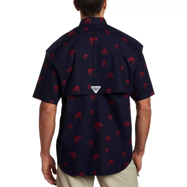 imageColumbia Mens Low Drag Offshore Short Sleeve ShirtEclipse Blue Beer and Bass