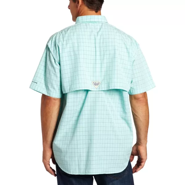 imageColumbia Mens Low Drag Offshore Short Sleeve ShirtGulf Stream Small Box Check