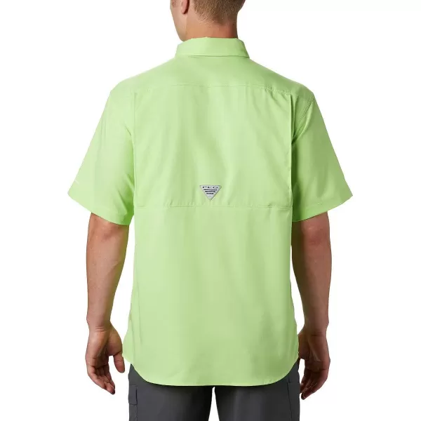 imageColumbia Mens Low Drag Offshore Short Sleeve ShirtJade Lime