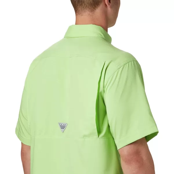 imageColumbia Mens Low Drag Offshore Short Sleeve ShirtJade Lime