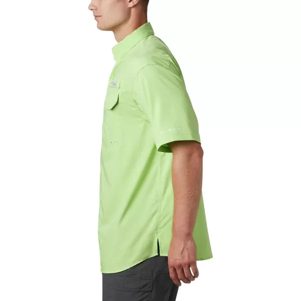 imageColumbia Mens Low Drag Offshore Short Sleeve ShirtJade Lime
