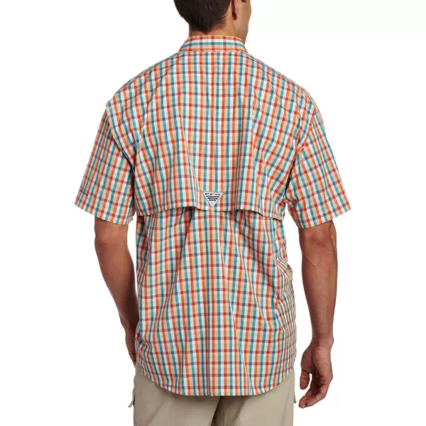 imageColumbia Mens Low Drag Offshore Short Sleeve ShirtKing Crab Multicolor Gingham