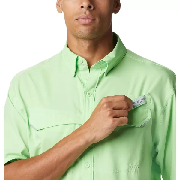 imageColumbia Mens Low Drag Offshore Short Sleeve ShirtLime Glow