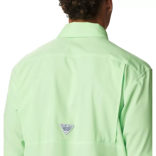 imageColumbia Mens Low Drag Offshore Short Sleeve ShirtLime Glow