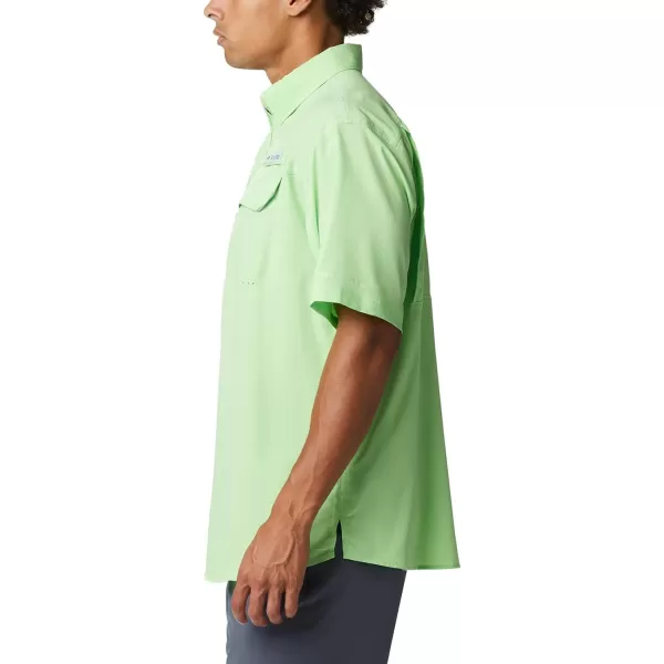 imageColumbia Mens Low Drag Offshore Short Sleeve ShirtLime Glow