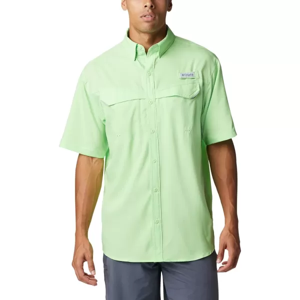 imageColumbia Mens Low Drag Offshore Short Sleeve ShirtLime Glow