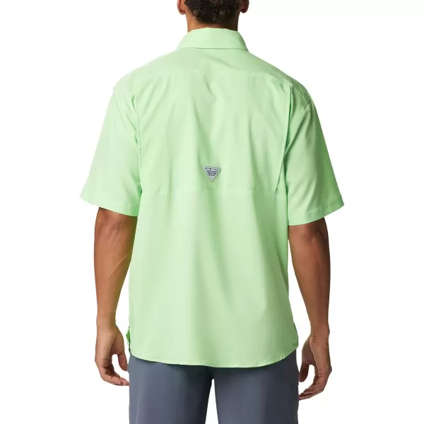 imageColumbia Mens Low Drag Offshore Short Sleeve ShirtLime Glow