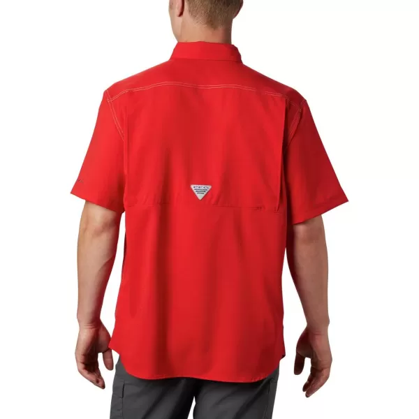 imageColumbia Mens Low Drag Offshore Short Sleeve ShirtRed Spark