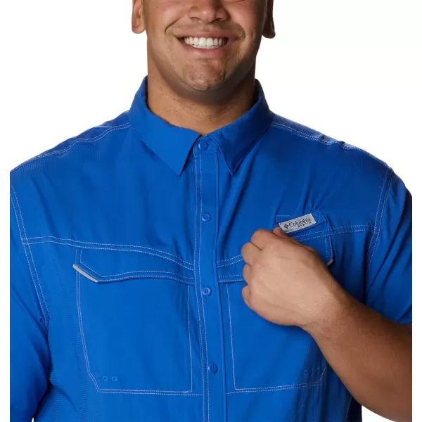 imageColumbia Mens Low Drag Offshore Short Sleeve ShirtVivid Blue