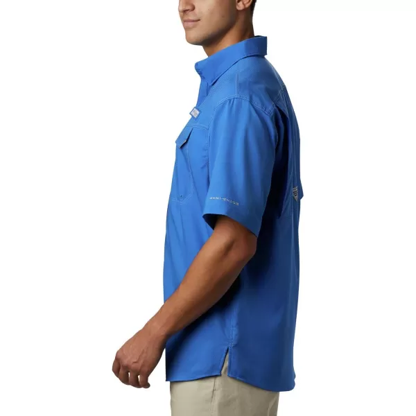 imageColumbia Mens Low Drag Offshore Short Sleeve ShirtVivid Blue