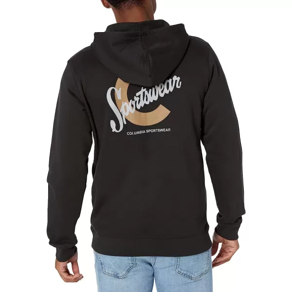 imageColumbia Mens M Columbia Logo Fleece FZBlackC Sportswear 2