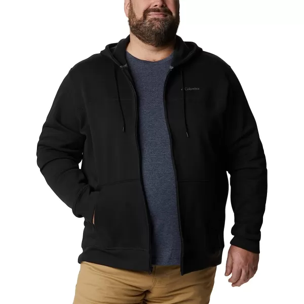 imageColumbia Mens M Columbia Logo Fleece FZBlackCity Grey