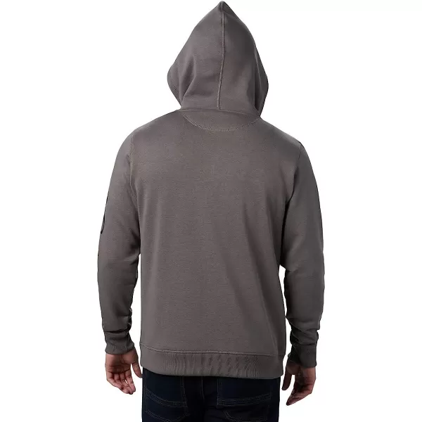 imageColumbia Mens M Columbia Logo Fleece FZCharcoalBlack