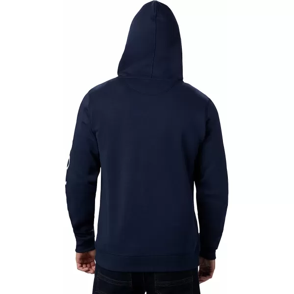 imageColumbia Mens M Columbia Logo Fleece FZCollegiate NavyWhite