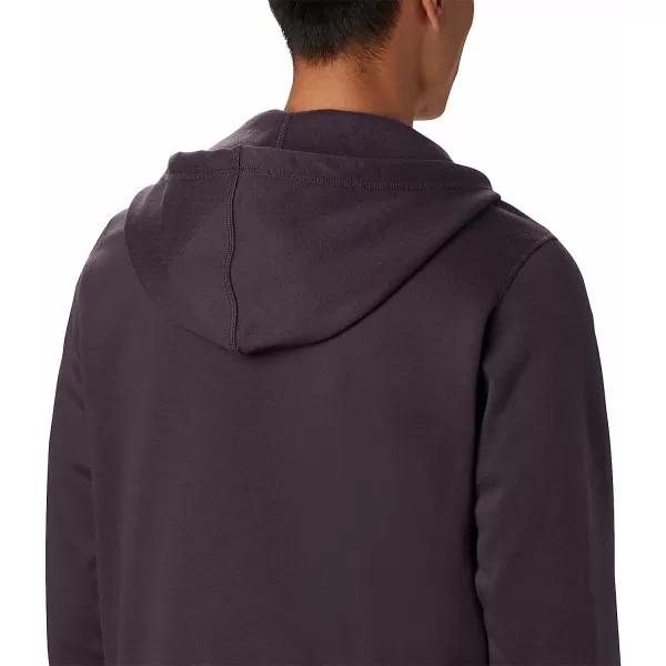 imageColumbia Mens M Columbia Logo Fleece FZDark PurpleShale Purple