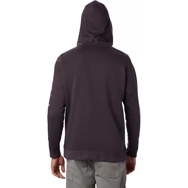 imageColumbia Mens M Columbia Logo Fleece FZDark PurpleShale Purple