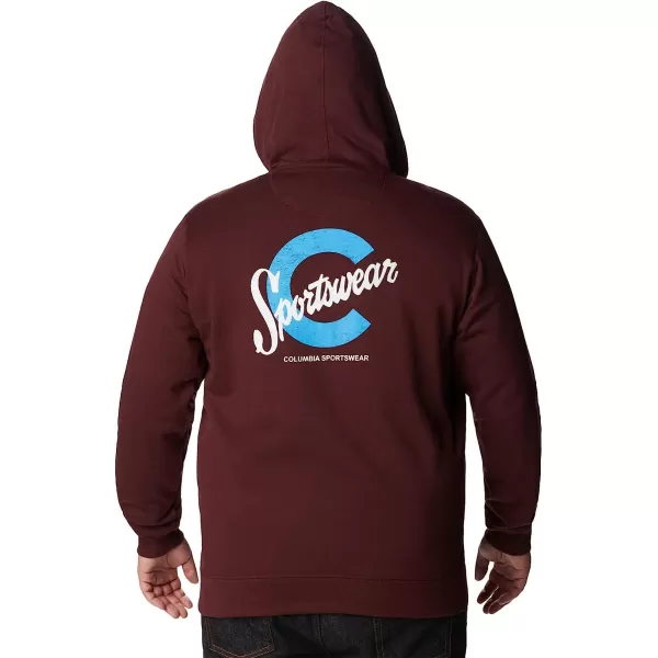 imageColumbia Mens M Columbia Logo Fleece FZElderberryC Sportswear 2