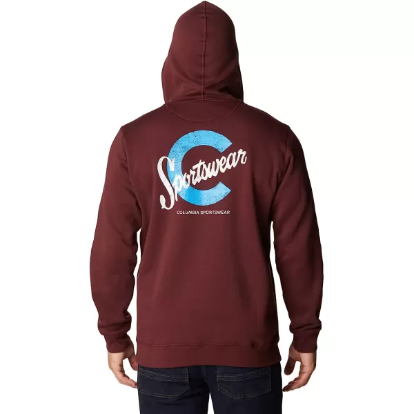 imageColumbia Mens M Columbia Logo Fleece FZElderberryC Sportswear 2