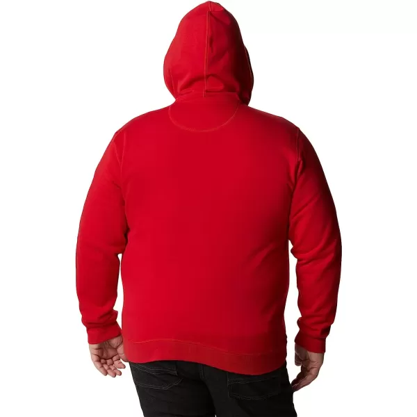 imageColumbia Mens M Columbia Logo Fleece FZMountain RedBlack